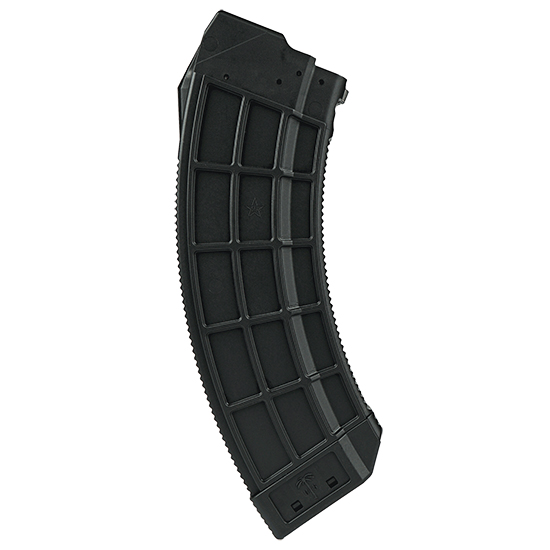 CENT MAG US PALM AK47 30RD BLK POLY SS CATCH - Magazines